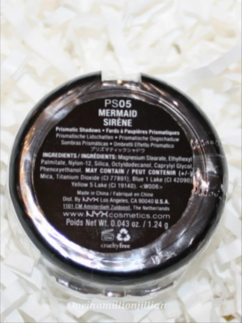 NYX Prismatic Eyeshadow - Mermaid